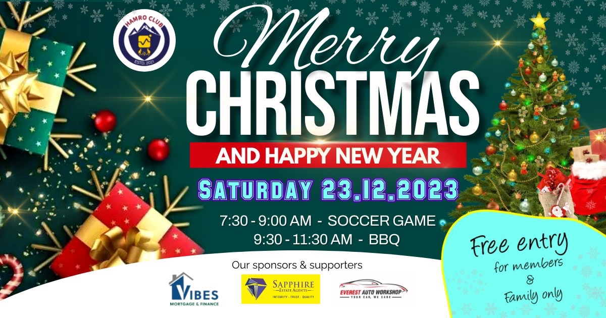 Christmas BBQ & SOCCER