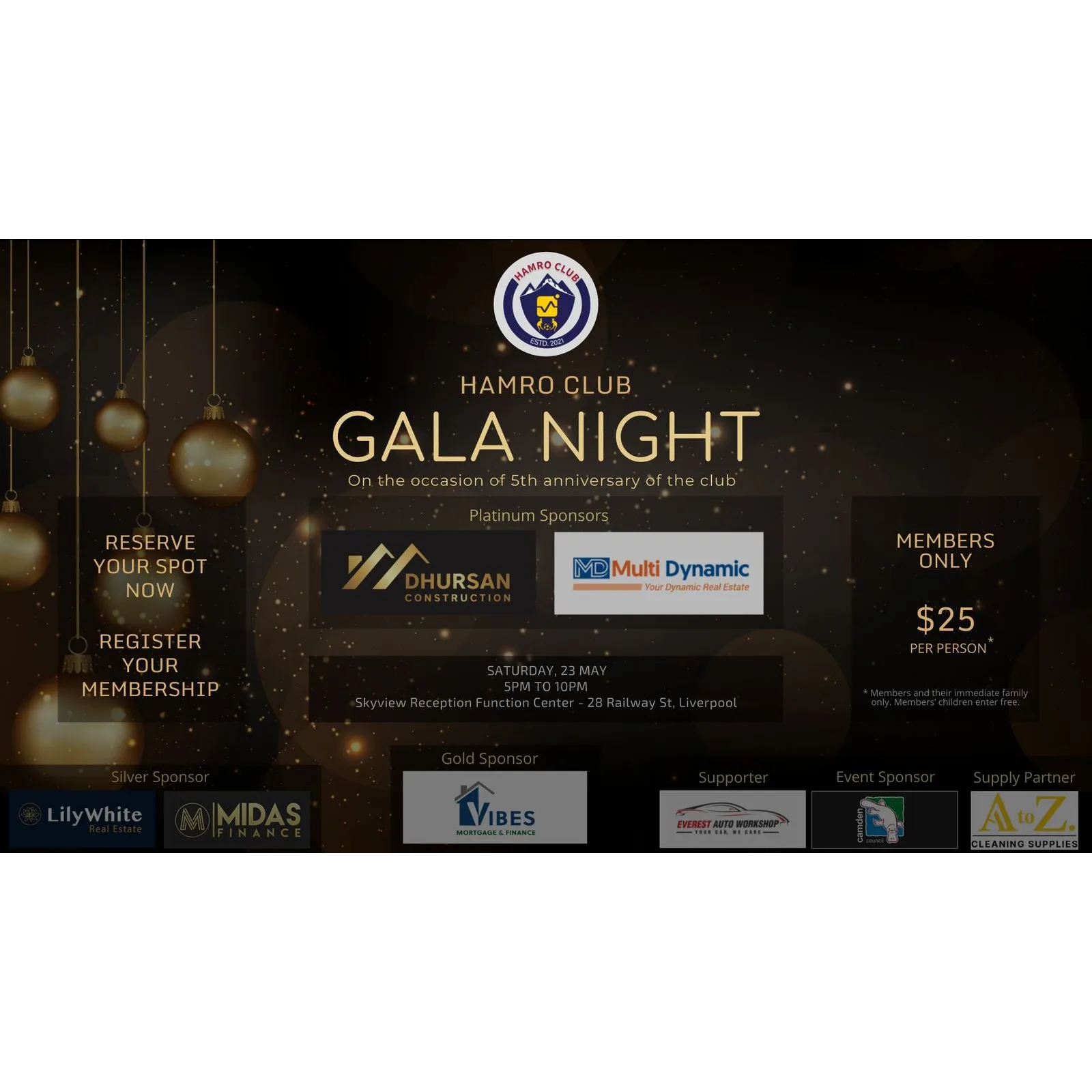 Hamro Club Gala Night